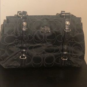 Black coach handbag!